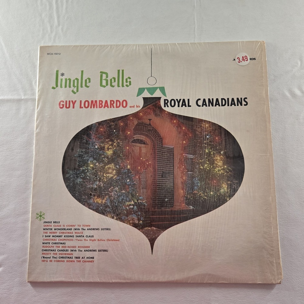 Jingle Bells Guy Lombardo And His Royal Canadians‎ Record Album LP VG+ Tested